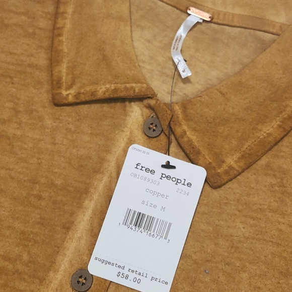 Free People Women's Weekend Rush Top - Picture 6 of 7